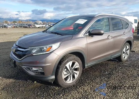 2016 Honda Cr-V Touring из США, поврежденный, VIN 5J6RM4H94GL094067